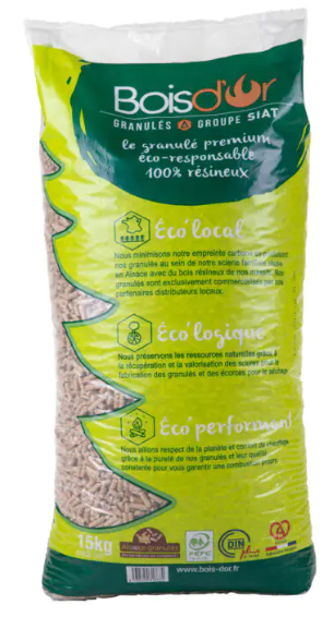 bois d'or 15kg 